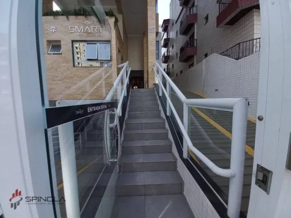 Imagem Apartamento com 1 dormitório à venda, 44 m² por R$ 336.000,00 - Vila Guilhermina - Praia Grande/SP
