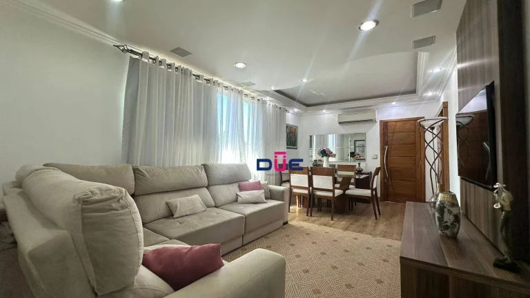 Imagem Apartamento com 3 dormitórios à venda, 108 m² por R$ 530.000 - Boqueirão - Santos/SP