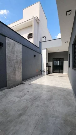 Imagem Casa moderna com 3 dormitórios à venda, 105 m² por R$ 764.000 - Jardim Residencial Veneza - Indaiatuba/SP