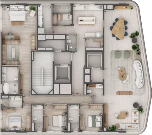 Imagem APARTAMENTO RESIDENCIAL em São Paulo - SP, Cerqueira César