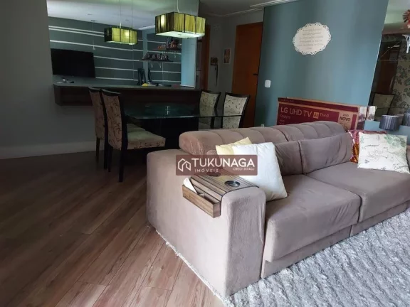 Imagem Apartamento com 3 dormitórios à venda, 76 m² por R$ 590.000,00 - Jardim Nova Taboão - Guarulhos/SP