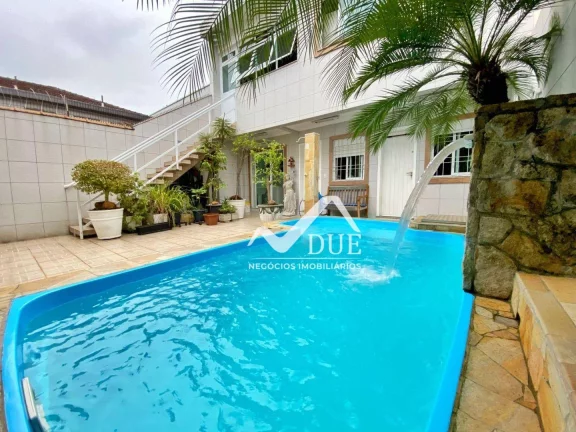 Imagem Casa com 4 dormitórios à venda, 218 m² por R$ 3.200.000 - Boqueirão - Santos/SP