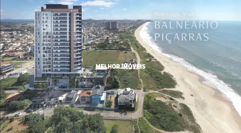 Imagem Apartamento à Venda com 2 Suítes, 2 vagas de garagem localizado em Piçarras Santa Catarina
