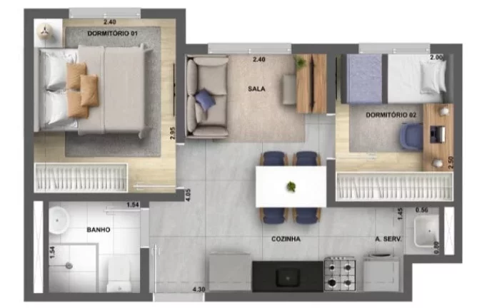 Imagem APARTAMENTO RESIDENCIAL em São Paulo - SP, Butantã