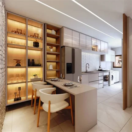 Imagem APARTAMENTO COM 127.84 m² - FORTE - PRAIA GRANDE SP