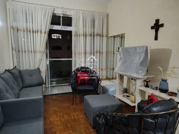 Imagem Apartamento à venda em Guarujá-SP, Pitangueiras: 2 quartos, 2 salas, 2 banheiros, 80m² de área!