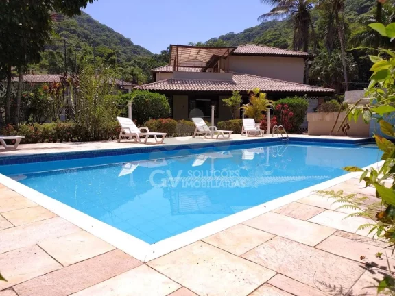 Imagem Casa com 5 suítes para venda, para venda e locação temporada - Condomínio Recanto da Lagoinha - Ubatuba/SP
