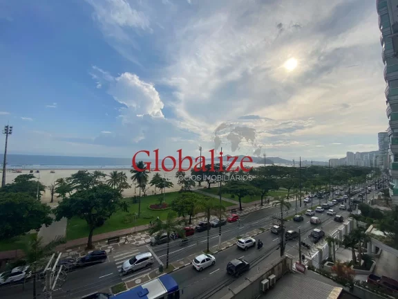 Imagem Apartamento de frente a praia com varanda no José Menino em Santos R$ 800.000,00