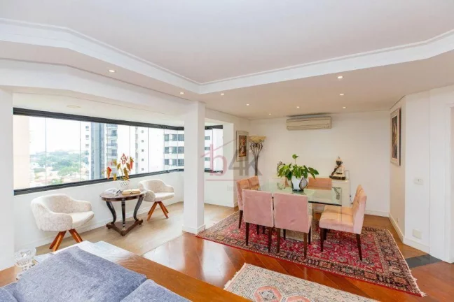 Imagem Apartamento 166m² no Brooklin: 3 Suítes, Tênis e R$ 9.600/m² - Ed. Araruama