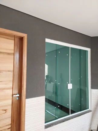 Imagem Sobrado Vila Granada - Imóvel novo - 120 m² - 3 Suítes - 1 Sacada - Lavabo - Quintal com churrasqueira - 2 Vagas - Aceita Financiamento