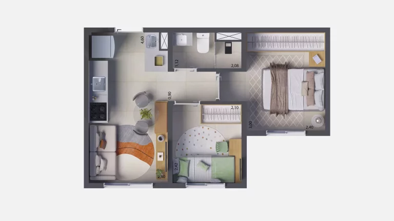 Imagem Apartamento em Jardim Caravelas - São Paulo SP