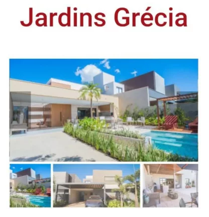 Imagem Jardins Grecia , Casas E Sobrados No Novo Lançamento Da FGR