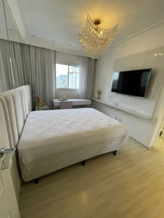Imagem Apartamento mobiliado com 4 suítes e 3 vagas de garagem em Itapema
