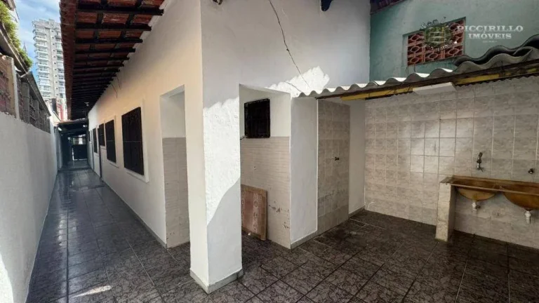 Imagem Casa com 3 dormitórios à venda, 71 m² por R$ 590.000 - Vila Guilhermina - Praia Grande/SP