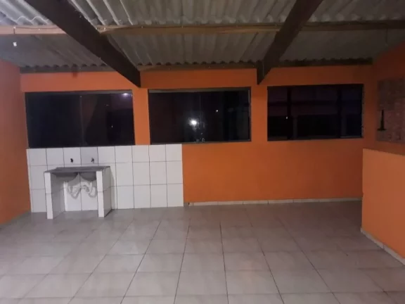 Imagem Casa sobreposta alta com 1 dormitório à venda, 90 m² por R$ 150.000 - Vila Costa Muniz - Cubatão/SP