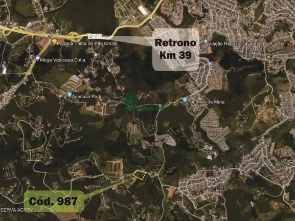 Imagem Terreno à Venda, 18 m² em Taboleiro Verde - Cotia
