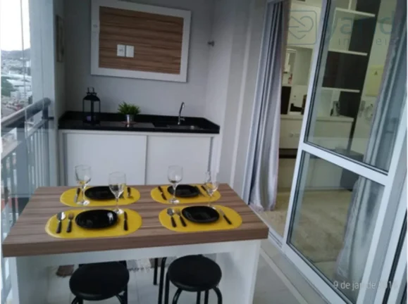 Imagem Apartamento para locação no In Design Office Residence em Jundiaí-SP: 1 quarto, 1 sala, 1 banheiro e 1 vaga de garagem!