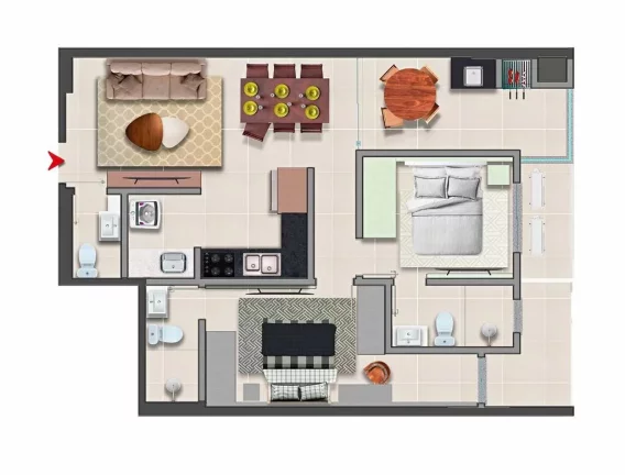 Imagem Adonai - Apartamento à venda no bairro Jardim Dourado - Porto Belo/SC