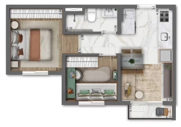 Imagem Apartamento em Campo Belo - São Paulo SP