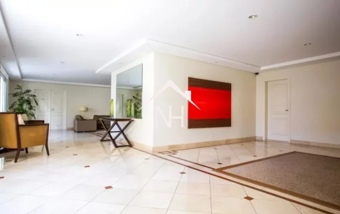 Imagem Apartamento de 200m c/ lareira, 3 suítes (1 master c/ varanda, closet e banheira),4 vagas c/ depósito,piscina,playground,academia,salão de festa,sauna