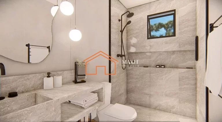 Imagem Imóvel à venda em Joinville-SC: Casa com 3 quartos, 1 suíte, 1 sala, 3 banheiros, 1 vaga garagem e 125m² de área.