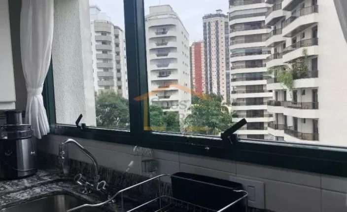 Imagem Apartamento 3 dormitórios, sendo 1 suíte, sala 3 ambientes, sacada, lavabo, cozinha planejada, ban...