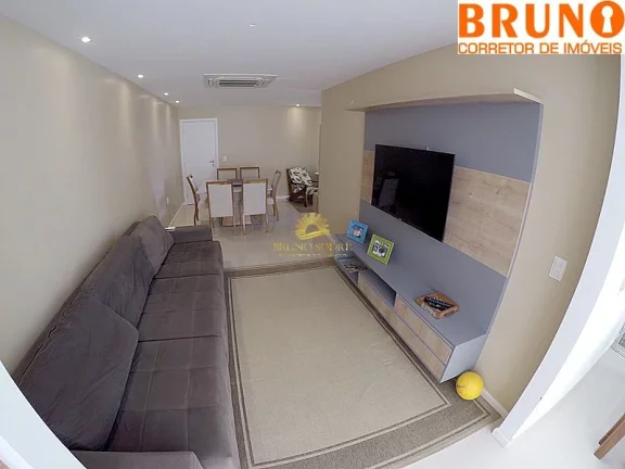 Imagem Viva com conforto e sofisticação neste apartamento de alto padrão, localizado na quadra do mar da...