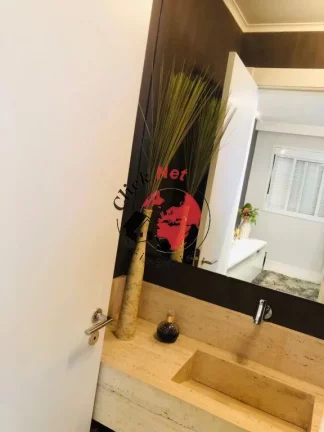 Imagem Apartamento Impecável de 147m² com 3 Suítes e 2 Vagas à Venda em Condomínio Clube no Centro de São Bernardo do Campo
