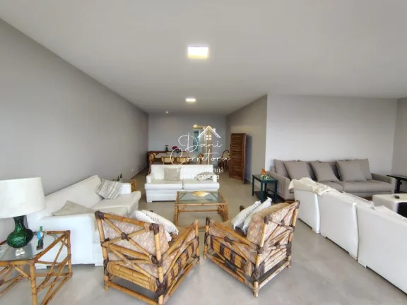 Imagem Apartamento atualizado frente mar nas Astúrias, Guarujá-SP: 3 suítes, 2 salas, 5 banheiros, 2 vagas de garagem, 192m² e suíte de empregada