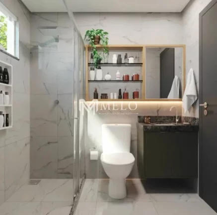 Imagem 2 qts., varanda,1 vaga, 50m² Pau Amarelo...