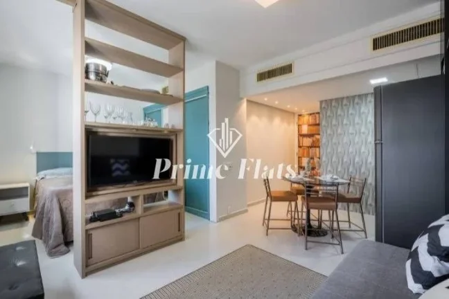 Imagem Flat disponível para locação no Le Premier, com 28m², 1 dormitório e 1 vaga de garagem