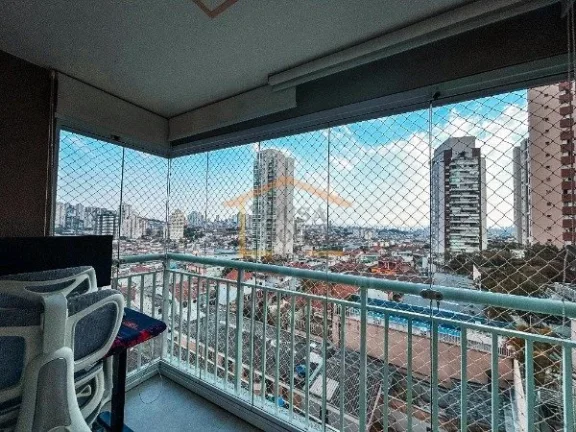 Imagem Apartamento 57m², 2 dormitórios, banheiro, varanda envidraçada, cozinha equipada, rico em planeja...