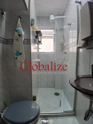 Imagem Apartamento 02 dormitórios sendo 01 suíte 01 vaga de garagem portaria 24h elevador Pompéia - Santos