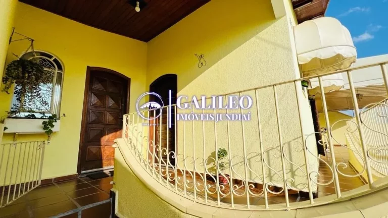 Imagem CASA A VENDA NA PONTE SÃO JOÃO - 250M² - 04 QUARTOS - VARANDA - JUNDIAÍ - SP