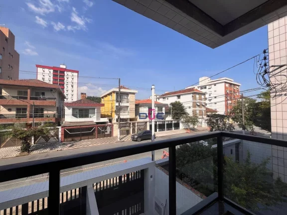 Imagem Sobreposta alta duplex com piscina, 3 suites e 2 vagas. Alto padrão no Boqueirão em Santos.