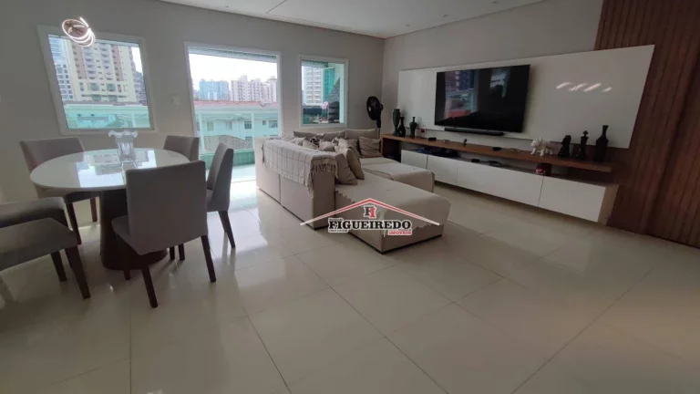 Imagem Apartamento à venda, 156 m² por R$ 1.200.000,00 - Canto do Forte - Praia Grande/SP