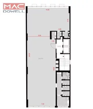 Imagem Sala comercial com 150 m² / 9° Andar - LOCAÇÃO - Botafogo/RJ