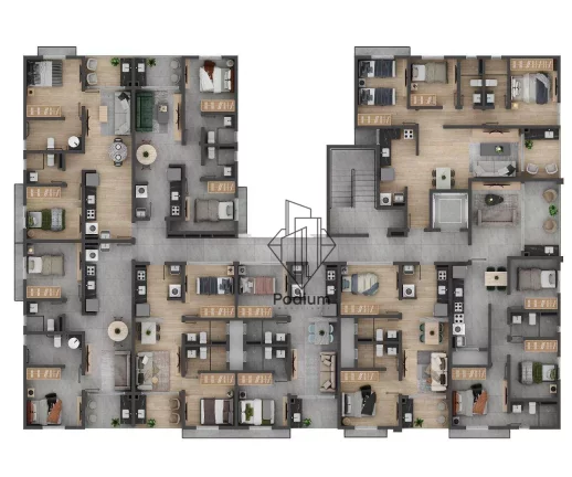 Imagem Apartamentos com varanda / sacada gourmet a 100m da BR-230 no bairro Bella Vista II / Cabedelo - AP2002