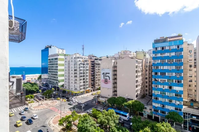 Exclusivo! Apartamento 3 Quartos em Copacabana - Vista Mar