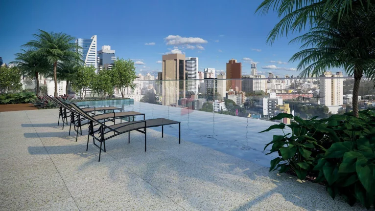 Imagem STUDIO com 1 dormitório à venda com 49.61m² por R$ 534.470,00 no bairro Centro Cívico - CURITIBA / PR