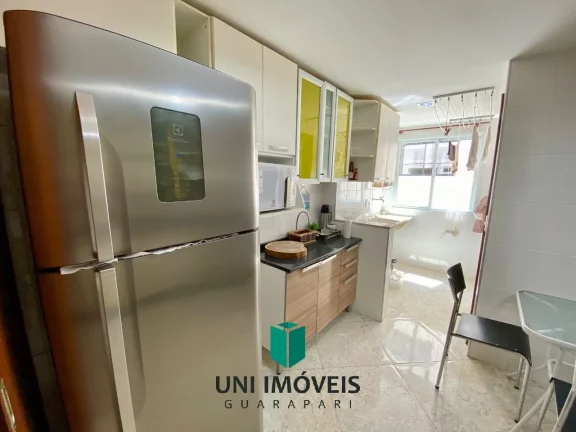 Imagem Apartamento à venda na orla de Peracanga, prédio com área de lazer ? Enseada Azul, Guarapari
