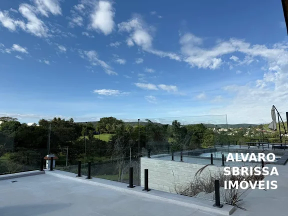 Imagem Casa porteira fechada com linda vista no Condomínio Campos de Santo Antonio II em Itu