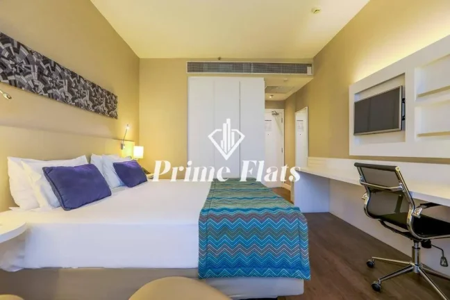 Imagem Flat disponível para venda no Quality Hotel São Caetano, com 25m², 1 dormitório e 1 vaga