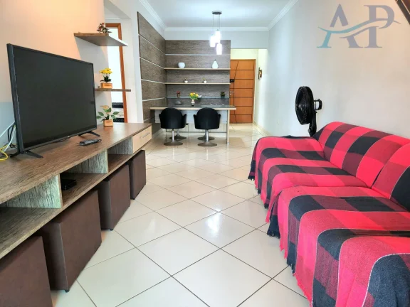 Imagem Apartamento com 2 Dormitórios e Vista Mar na Aviação em Praia Grande
