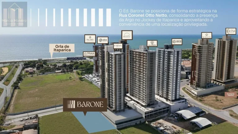 Imagem Apartamento para Venda em Vila Velha, Jockey De Itaparica, 2 dormitórios, 1 suíte, 2 banheiros, 1 vaga