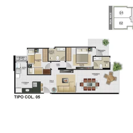 Imagem APARTAMENTO RESIDENCIAL em GUARAPARI - ES, PRAIA DO MORRO