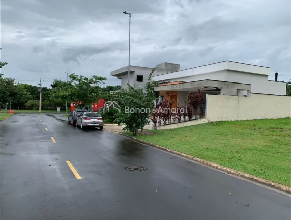 Imagem Terreno plano, com 510 m², localizado no Condomínio Tamboré em Jaguariúna-SP, área central, mel...