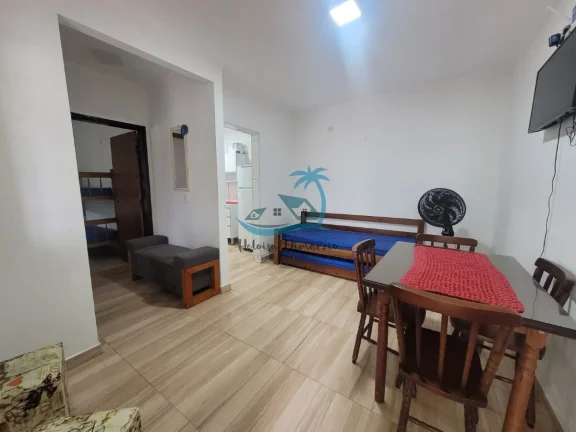 Imagem Ótimo apartamento térreo reformado com 1 dormitório a venda no Perequê-Açu - em Ubatuba.