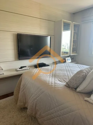 Imagem Apartamento de luxo em São Paulo-SP: 3 quartos, 3 suítes, 2 salas, 4 banheiros, 3 vagas de garagem - 136,00 m² - Condomínio Magic Resort.