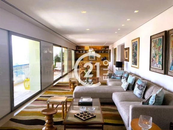 Imagem Cobertura com 3 dormitórios à venda, 540 m² por R$ 15.500.000,00 - Itaim Bibi - São Paulo/SP